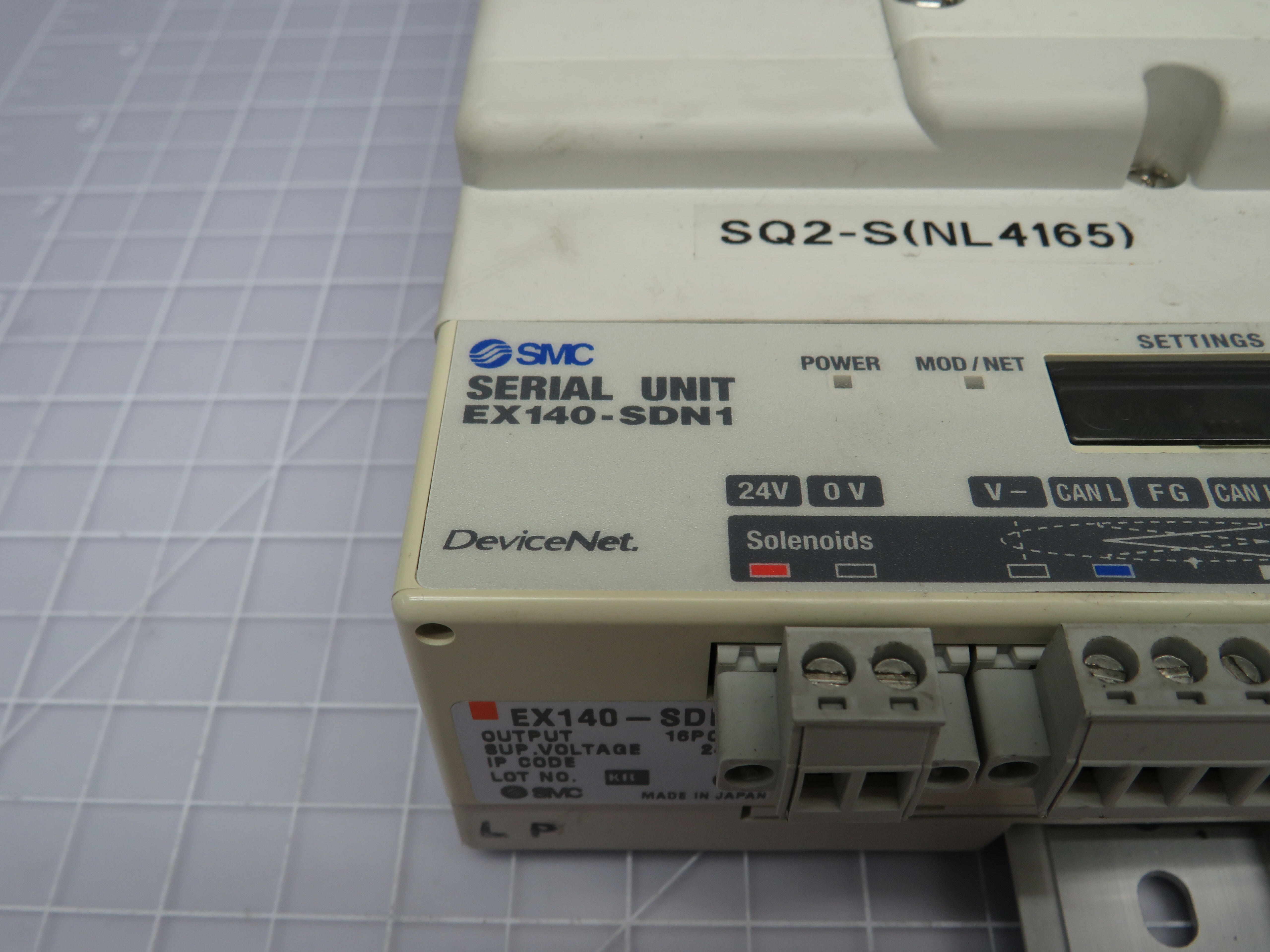 SMC EX140-SDN1 SQ2131-5-C8-Q Deviced Net Serial Interface Unit